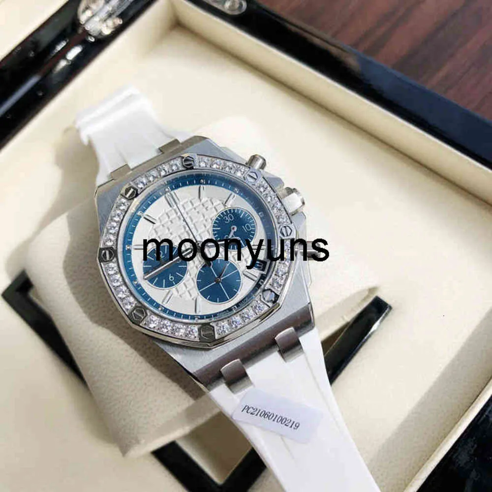 Piquet Audemar Luxury Mechanical Mechanical ES AP26231S Multifuncional esportes feminino feminino Swiss Brand Wristwatch High Quality