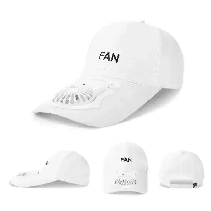 2024 Unisex USB Charging Fan Baseball Cap Golf Hat Adjustable Fan Hat For Outdoor Camping Travel Casquette Homme Gorras Hombre Sure, here