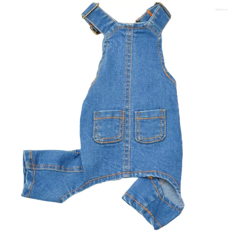 Hundebekleidung Coat Jacket Jeans Kleidung für kleine mittelhunden Kostüm Frühling Herbst Haustier Jumpsuit Welpen -Outfit Kleidung