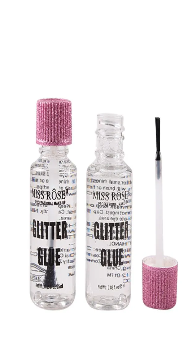 Lidschatten Glitzer Kleber Gesichtsglitter -Pailletten Primer wasserdicht Schnell trockener Lidschatten Nagelpulver 25ml Professionelles Makeup7679721