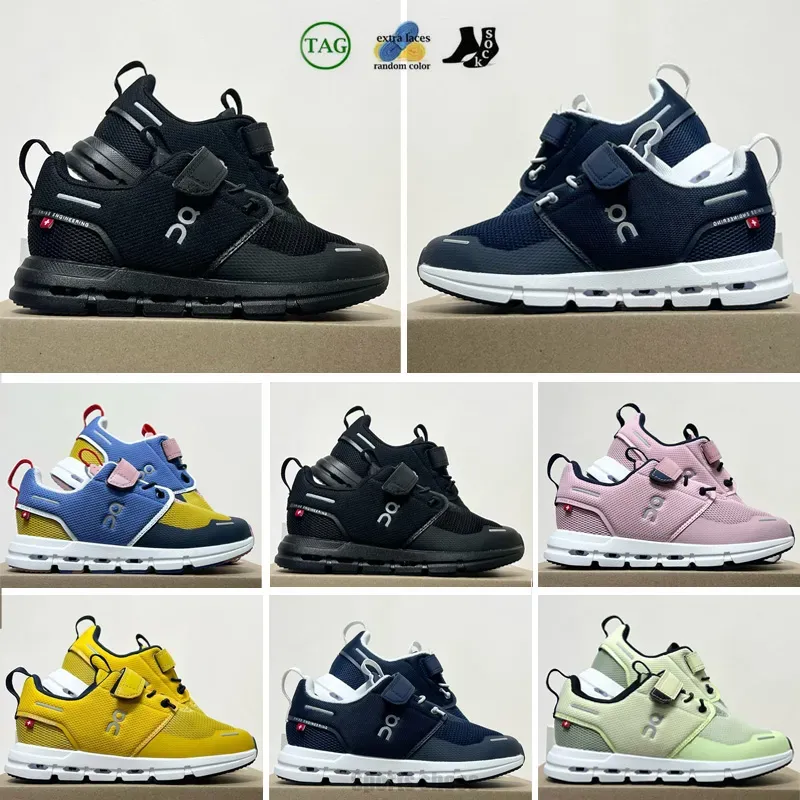 Outdoor 2024 on Cloud Kids Shoes Sports Outdoor Athletic UNC Black Children White Boys Girls Casual Fashion Kid Walking Toddler Sneakers S