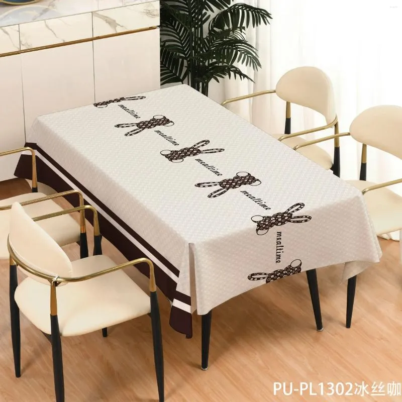 Tkanina stołowa 10015 Niepłyp Nordic Minimalist PVC Waterproof i OLESPESPERT INSPLOUD Tabilka