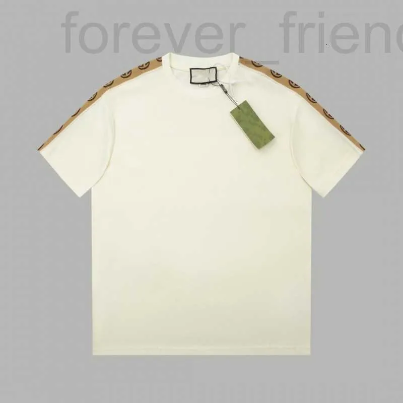 Męskie koszulki Projektantka zweryfikowana w wersji 24 wiosna/lato Nowy Rodzina z krótkim rękawem Męskie i Klasyczne patchwork z odblaskowymi podwójnymi rękawami L2PX