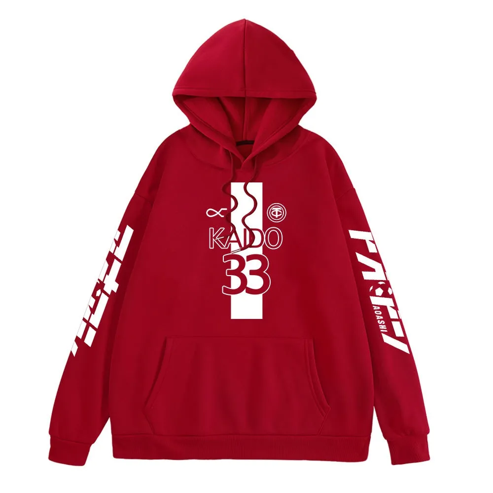 Felpa con cappuccio da uomo Ao no Reed - Anime Around Casual Loose da uomo, primaverili e autunnali_voghion.com