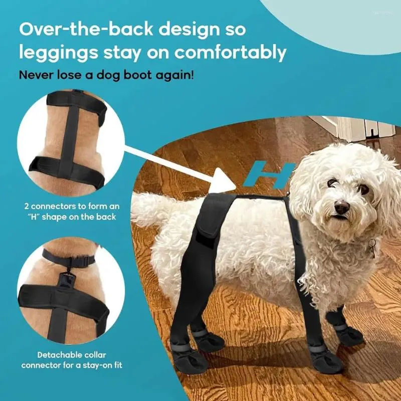 Dog Apparel Slip-resistant Shoes Waterproof Suspender Boots For Winter Snow Hiking Anti-slip Fall Rain Sizes