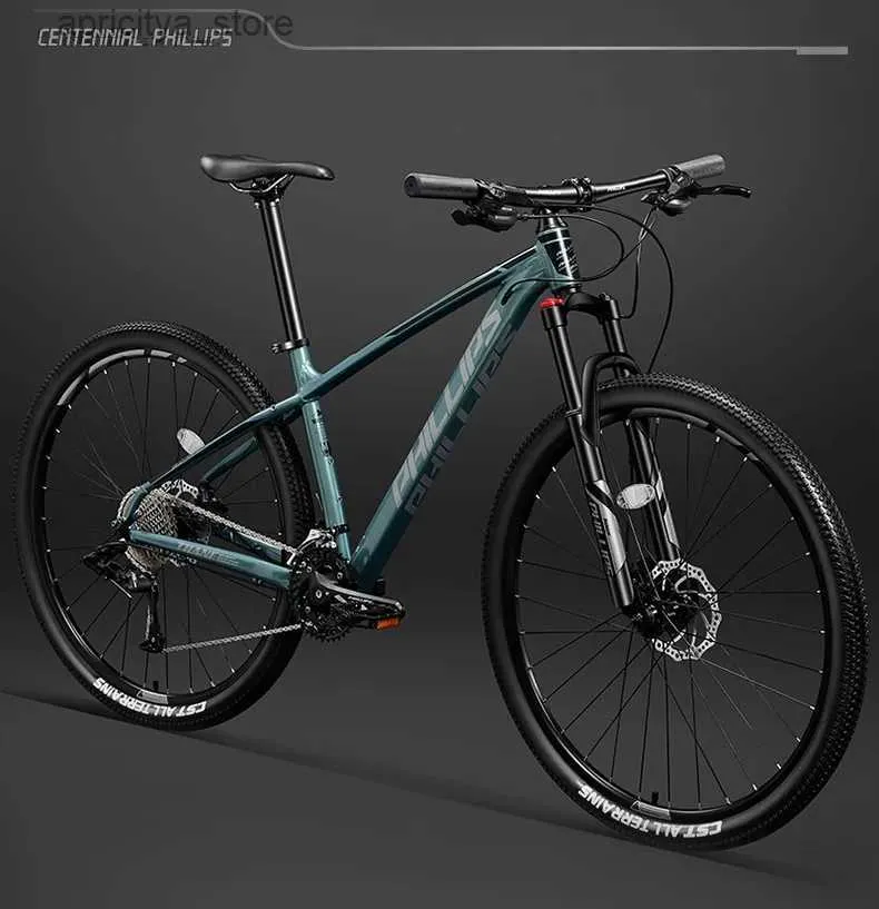 Cyklar Mountain Bicyc Disc Brake Off-Road Bike Cross-Country MTB Aluminium Alloy 29 Inch 26inch 33 Speed ​​L48