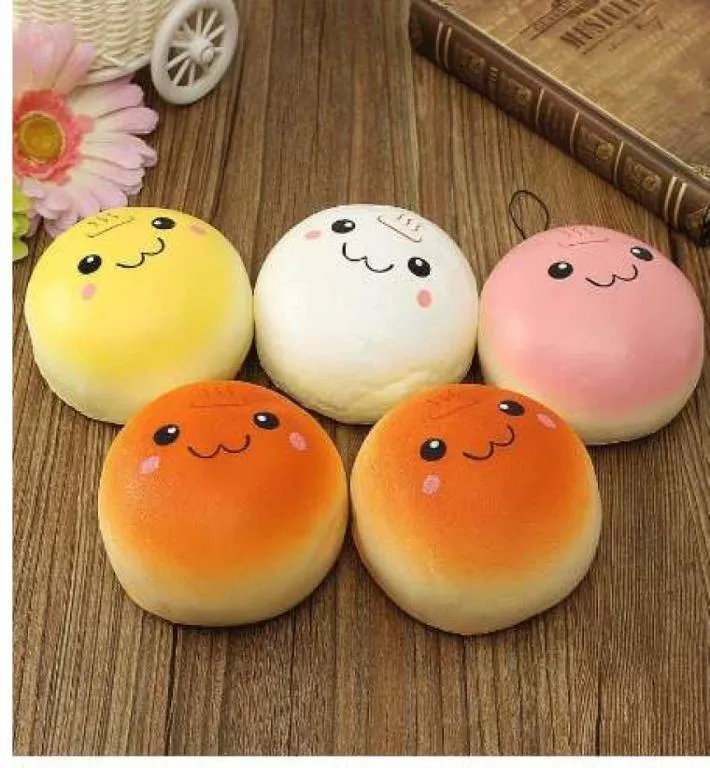 2PCS 10cm Bun Kawaii Jumbo Charms Straps Squishy Bag Wiselants Baby Toy PhoneDecoration4665808