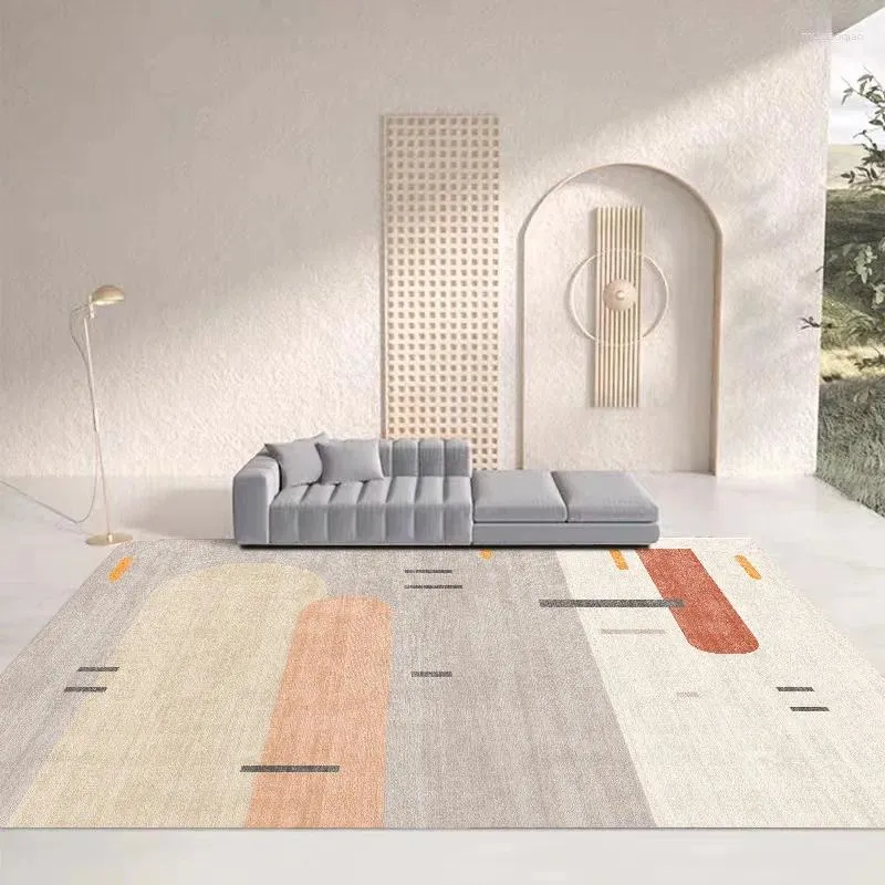 Tapijten Noordse stijl luxe tapijt voor woonkamer ins salontafel kleed slaapkamer volledig bedmat antislip kussen