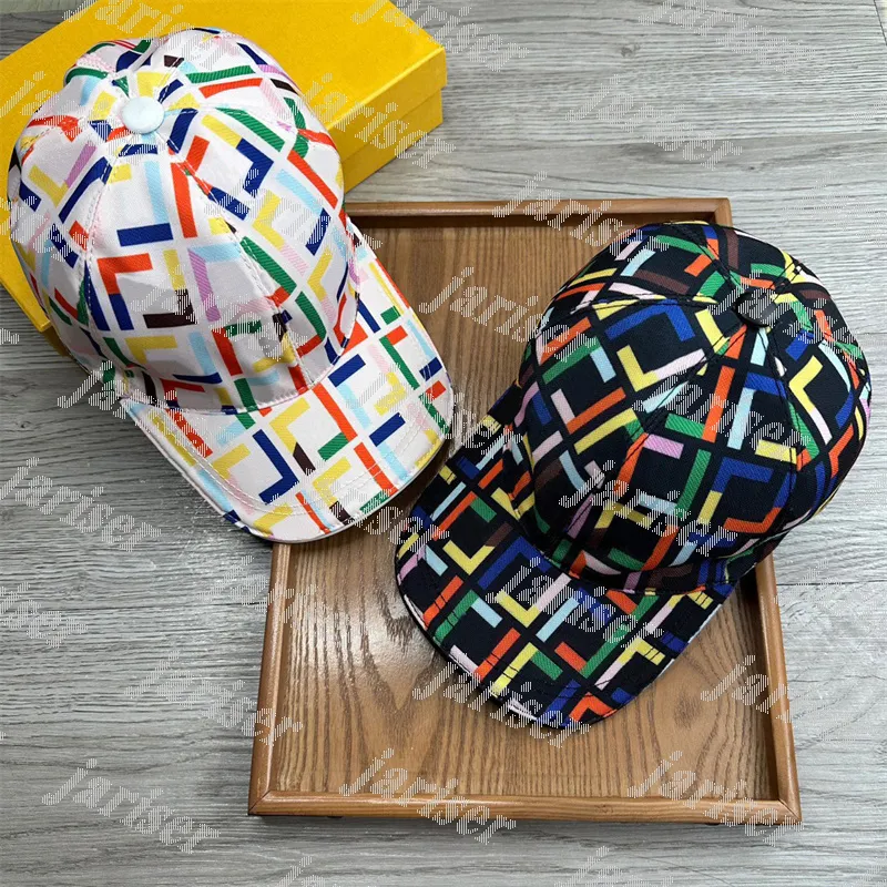 Erkekler Kadın Ball Cap Tasarımcı F Beyzbol Şapkası Deri Spor Kapağı Unisex Casquette Lüks Beyzbol Kapağı Moda Casquette Açık Sunhat Casual