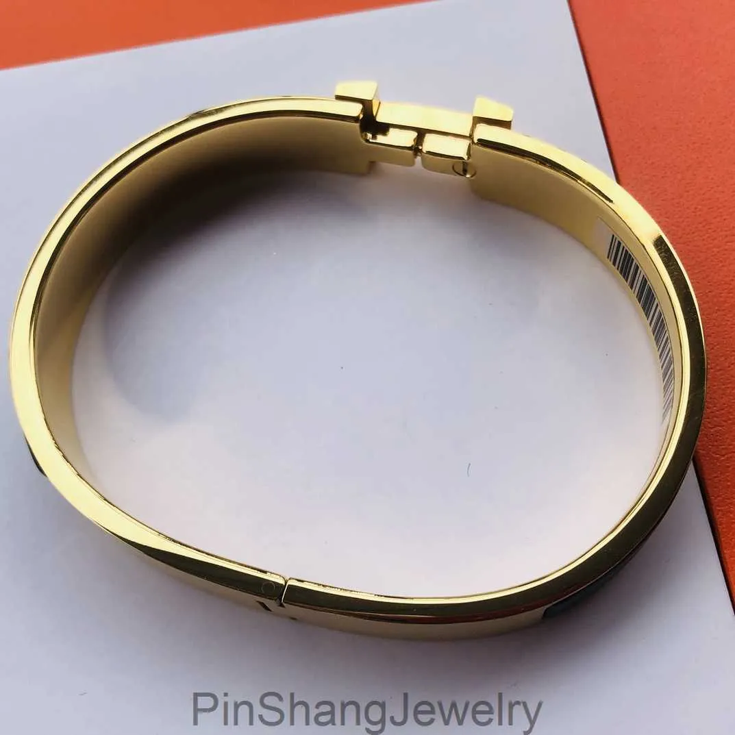 Love Bangl Clic Man Bangle For Man Designer Bangle 17 18 19 cm H Bracelet Paar Gold PLATED 5A T0P Hoogste Teller Europese maat Klassieke stijl Exquise cadeau 041B