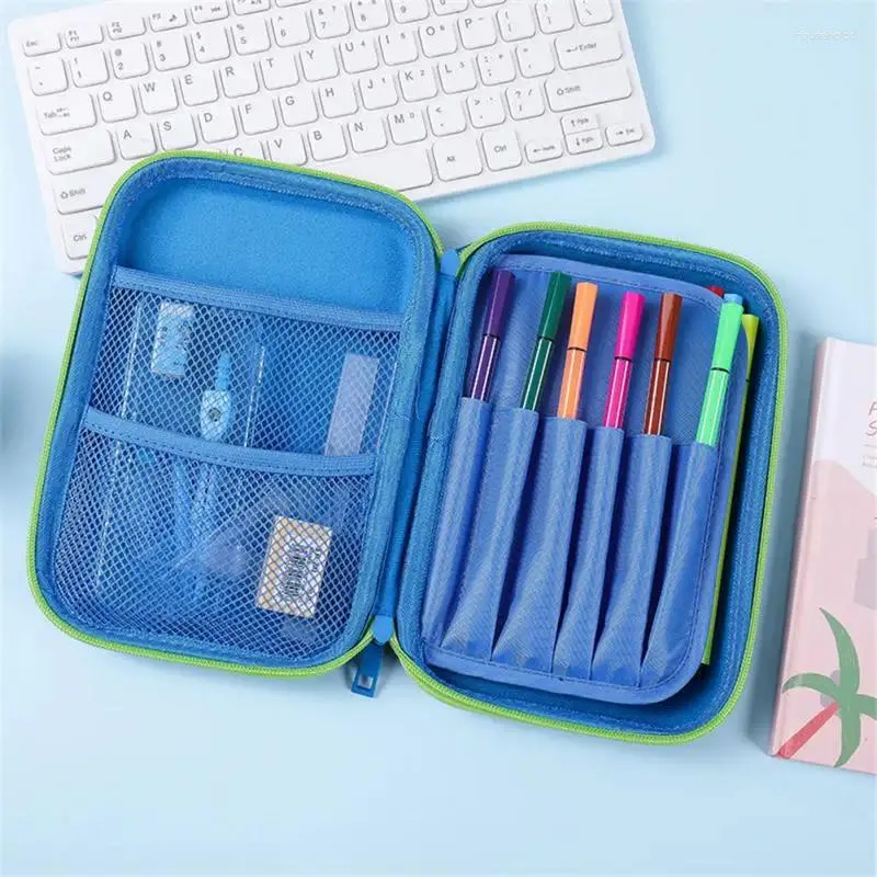 Sacs de rangement 3D Casses stéréo Casses pour enfants SCHETH EVA COOL KAWAII ZIPPER BOX ORGANISATION DE SAPEIL BUREAU OFFICIE