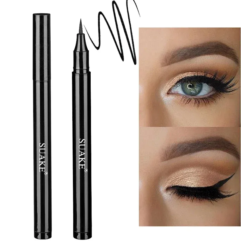 Eyeliner Quick Drying Black Liquid Eyeliner Pen Smooth Eye Make Up Pencil Waterproof Long Lasting Eye Liner Easy To Wear Cosmetics Tools