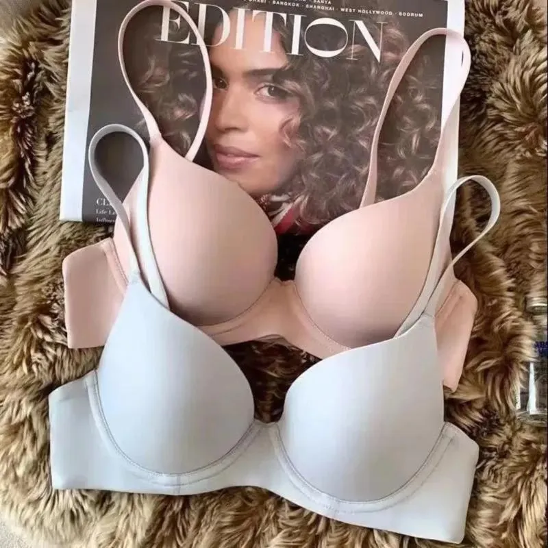 Bras senza soluzione di continuità per le donne che spingono il reggiseno invisibile supporto brassere sexy lingerie 3/4 tazza top top soft simpe bralette biancheria da donna