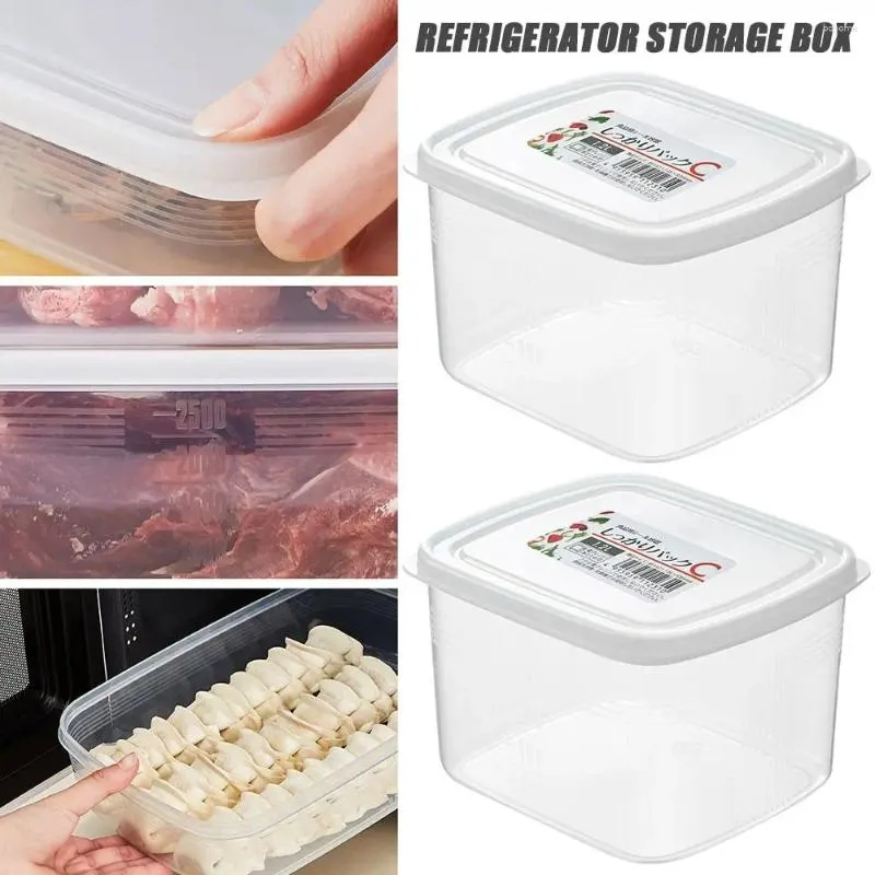 Storage Bottles Easy Access Refrigerator Box No Cross Flavor Fruit And Vegetable Classification Kitchen Sorting For Home