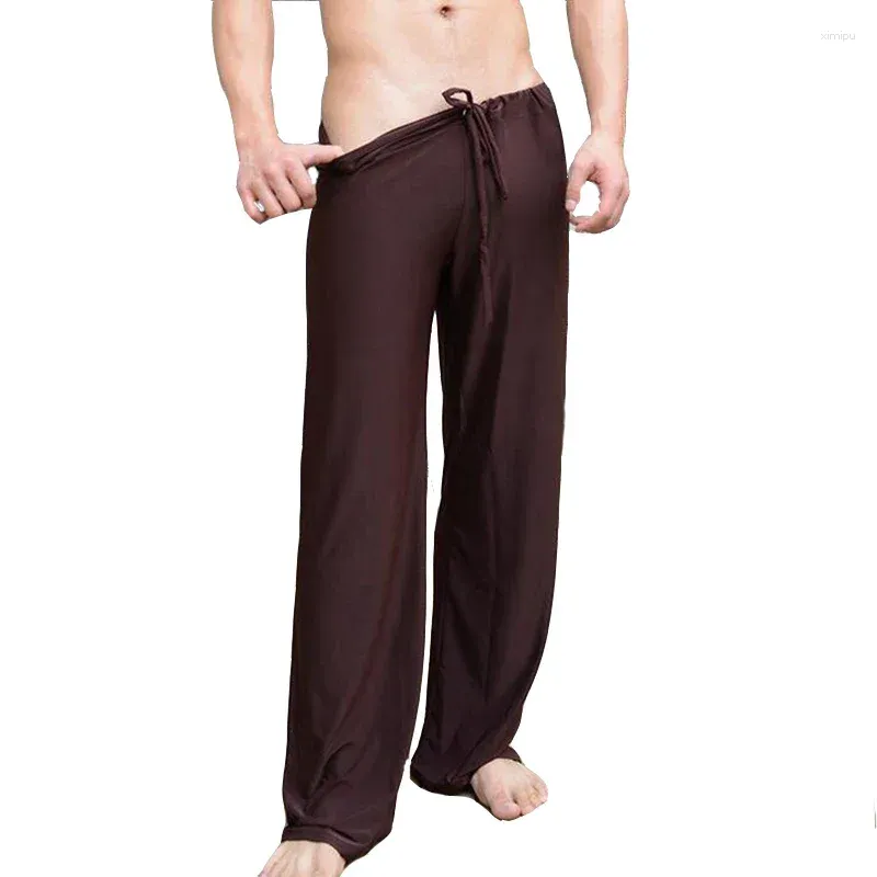 Vêtements de sommeil masculins kwan.z pyjamas pour hommes le leggings sexy leggings confortables homologues