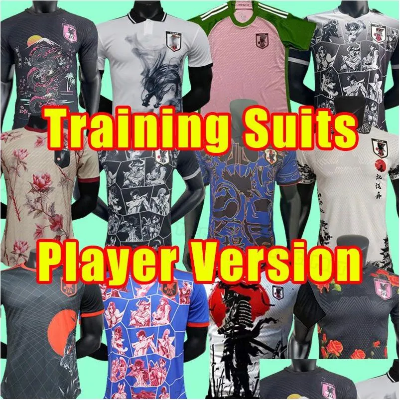 Jerseys de fútbol Versión 23 24 Japón Kubo 2023 2024 Minamino Shibasaki Ito Yosa Fútbol Camisa de fútbol Kamada Tsubasa Haraguchi Mens Jers DH1QG