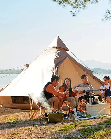 BELL TENT GLAMPING TENT