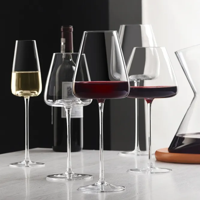 Goblet Handmade Crystal Wine Glasses Burgundy... From Hzszhome, $8.59 |  DHgate.Com