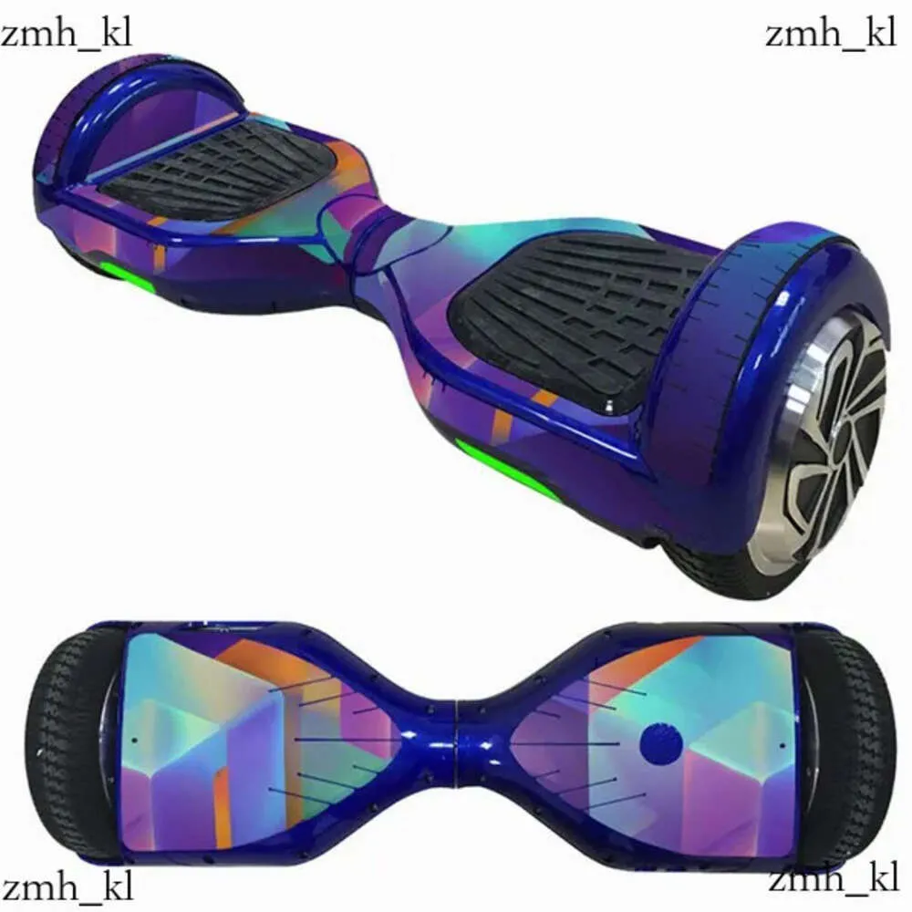 NOUVEAU SCOOTER SCOOTER SOLANCHANT DE 6,5 pouces Hover Electric Skate Board Sticker Two-Wheel Smart Protective Cover Case Stickers 968