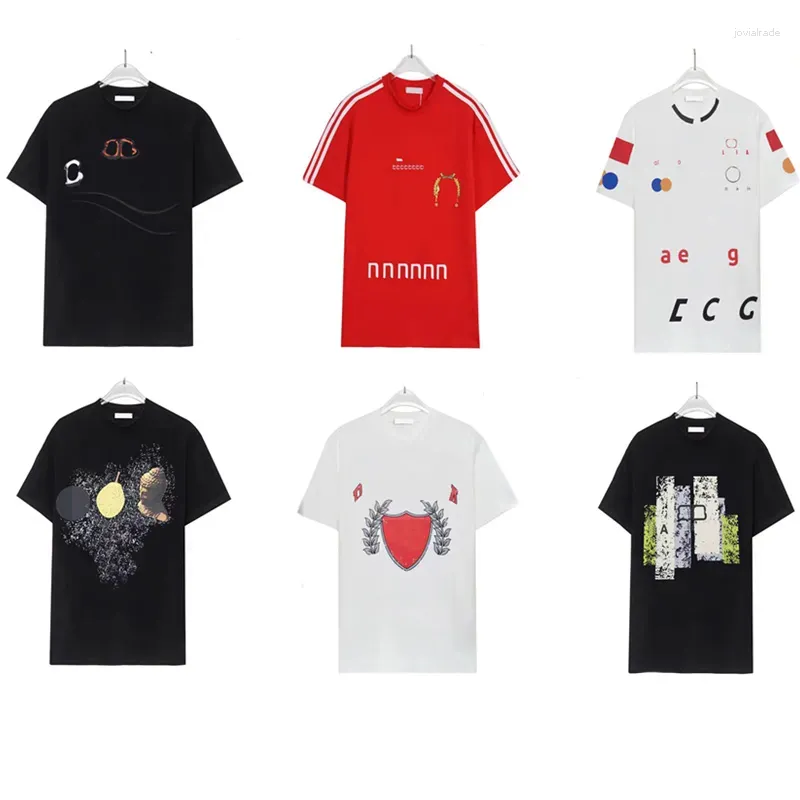 24SS T-shirts masculins Chorse de créateurs pour hommes