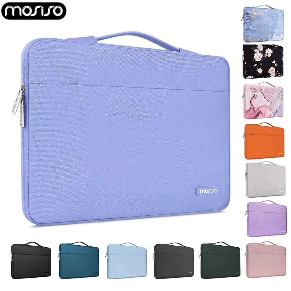 Andra datortillbehör Laptop Bag Sleeve Women for MacBook Air Pro M2 A2941 Fall 13.3 14 15.6 16 tum Lenovo Dell HP Asus Notebook Computer Portcase Y240418