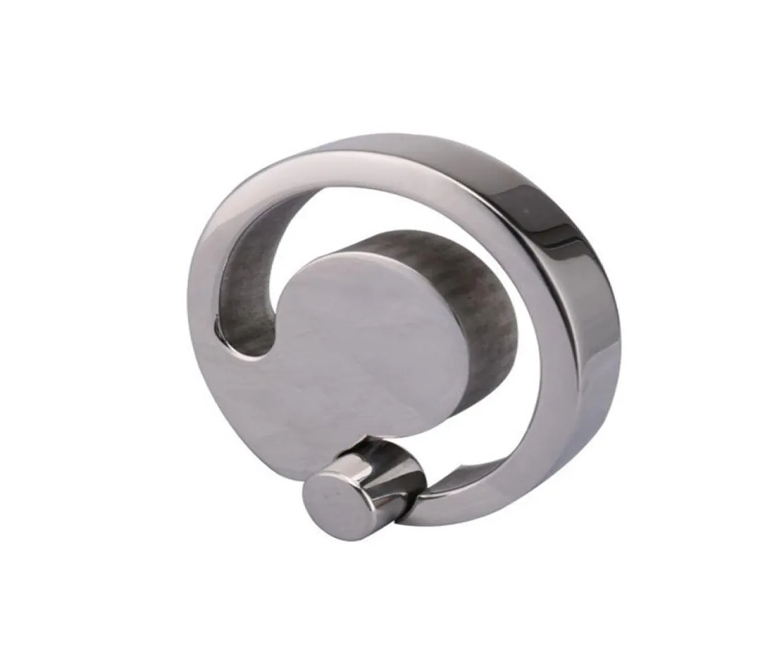 Stainless Steel Heavy Duty Ball Stretcher Metal Scrotum Stretcher Cock Ring For Men Penis Ring Delay Ejaculation Adult Games Sex T5982452