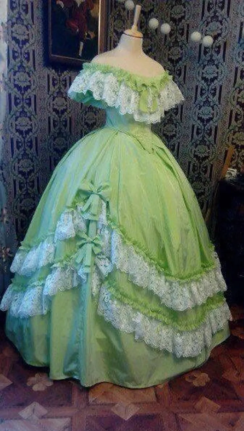Victorian Victorian Ball Gown Prom princess dress for women - Elegant Vintage Gothic Costume with Off-Shoulder Design and Floor-Length Hemline Victorian Victorian Ball Gown Prom princess dress for women - Elegant Vintage Gothic Costume with Off-Shoulder Design and Floor-Length Hemline