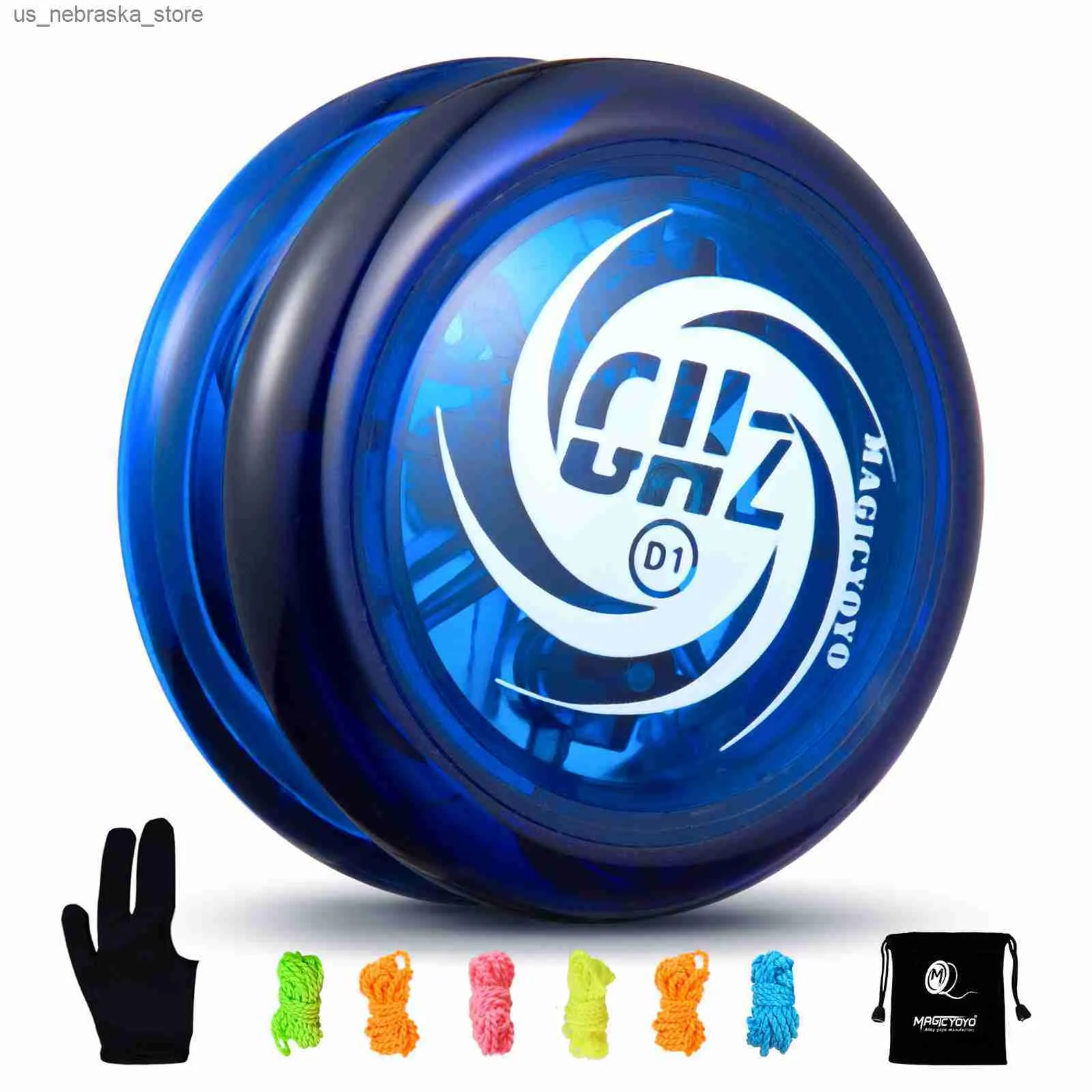 Yoyo Yoyo Magicyoyo D1 GHz 2A Responsive and Professional Yoyo för nybörjare Classic Plastic Yoyo Kids Funny Toys 230516 Q240418