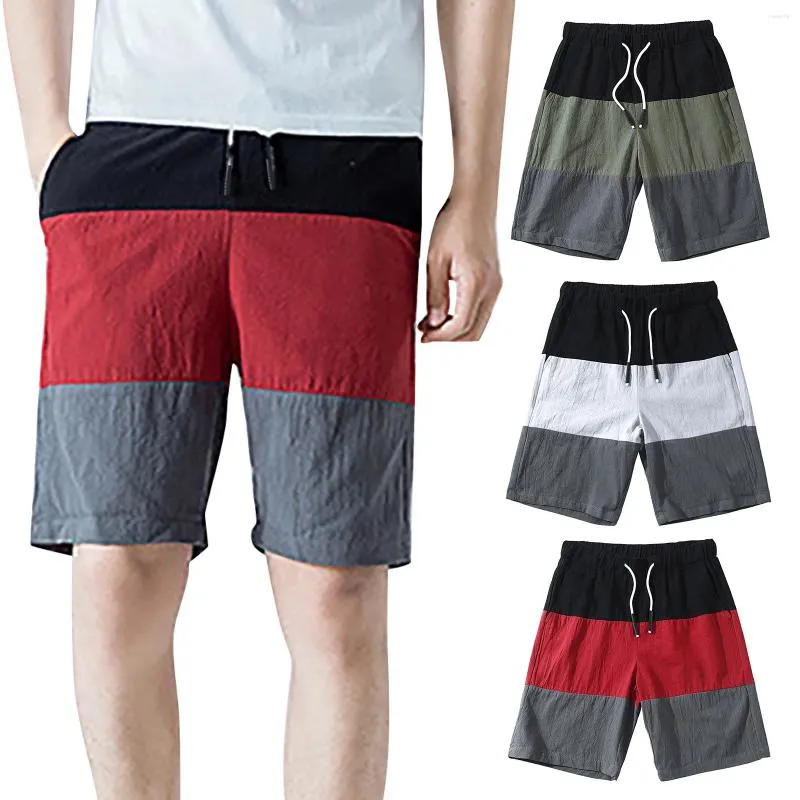 Men's Shorts Cotton Casual Big And Tall Men Active Mens Sweat With Pockets Athletic No