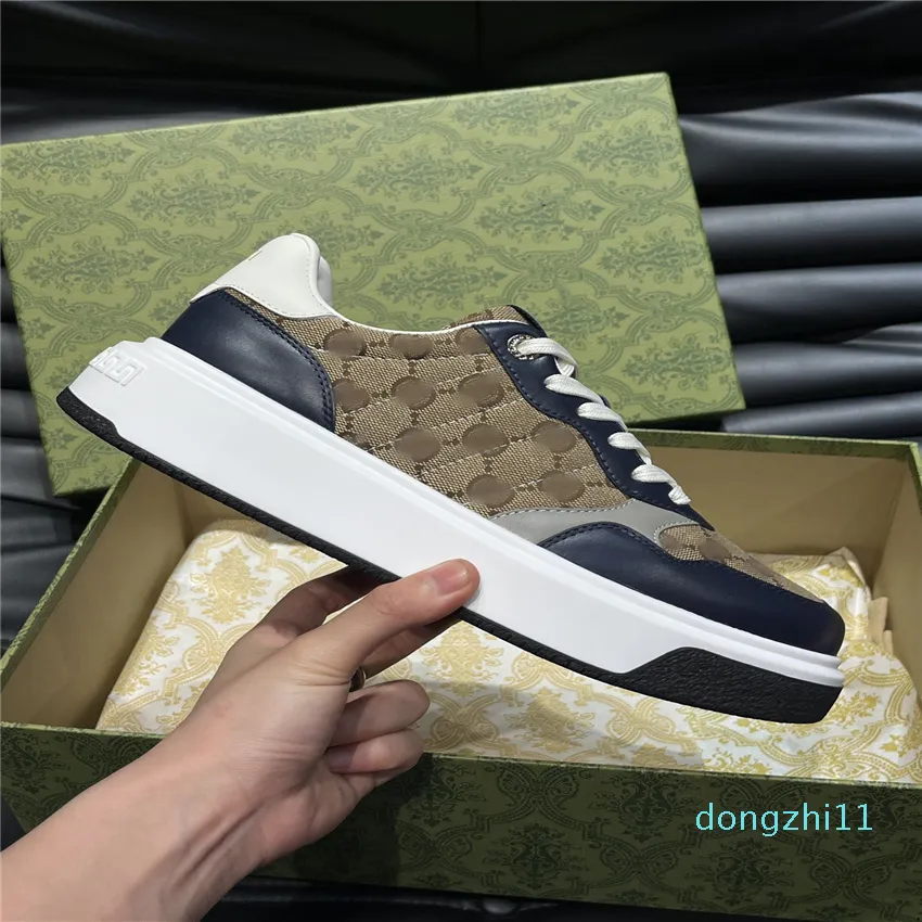 15A de haute qualité Designer Luxury hommes Chaussures pour femmes décontractées baskets extérieures vintage en cuir en cuir et hommes entraîneurs de mode de mode Fashion Derma Casual Shoes Taille 35-45