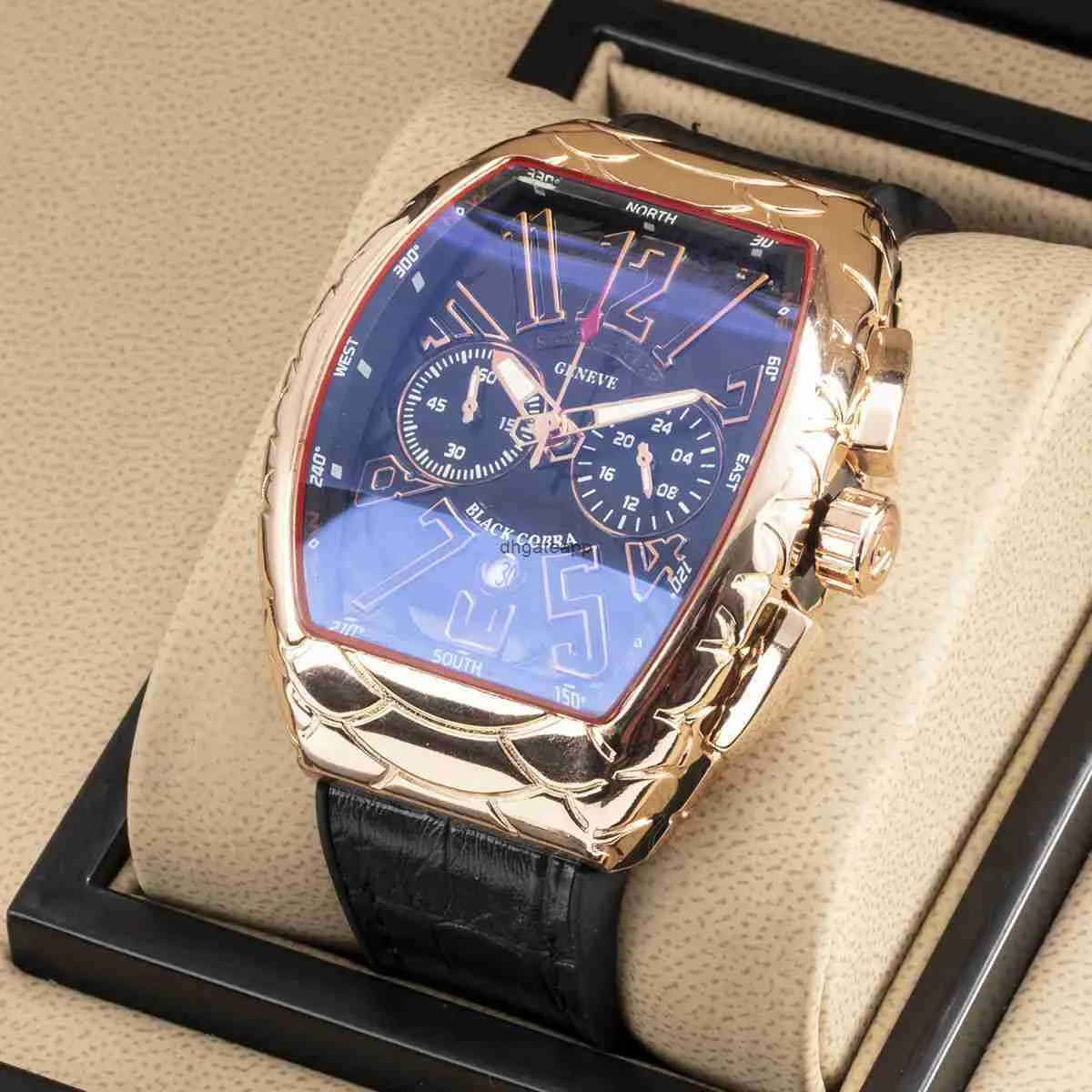 Richar*Multi -функциональные мужские часы с тем же винным ковшом водонепроницаемые ночные свети