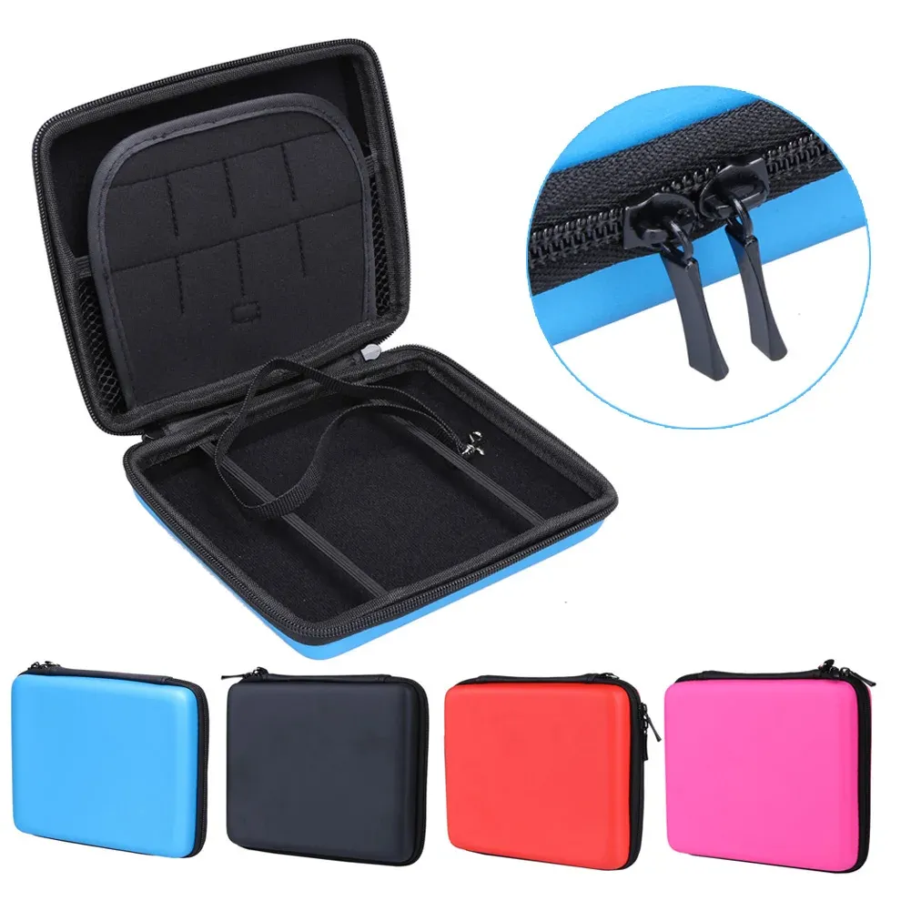 الحالات الصلبة eva storage zip case protection store for nintendo 2ds game card card cover bag bag quality qualit