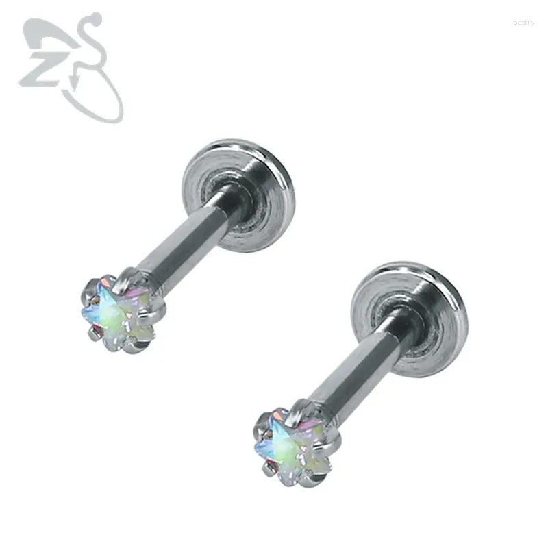 Boucles d'oreilles START CRISTAL TRAGUS EOR PIRCING RING LIP LABRET BAR RONDE SAILLES SACTIONS PIRCHES DE BIJELLES