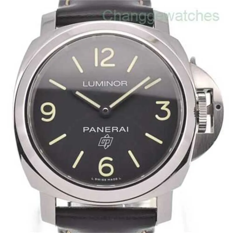 Designer polshorloge luxe horloges automatisch horloge herenhorloge met papier peneri base acciaio pam00773 hand windup heren l # 128898wlslqc