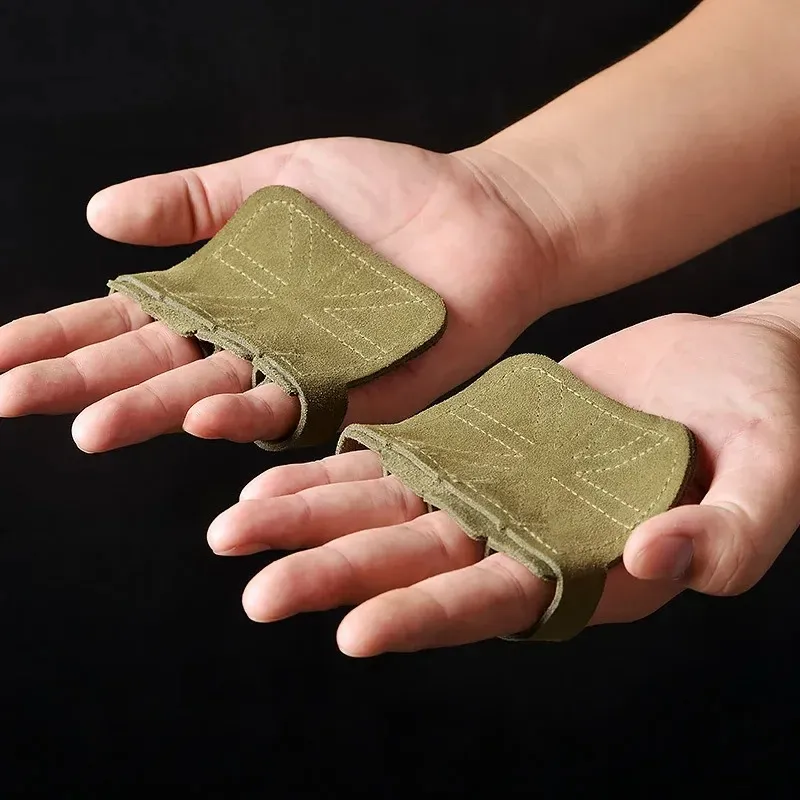 2024 Тренировочные перчатки для подъема в кожа