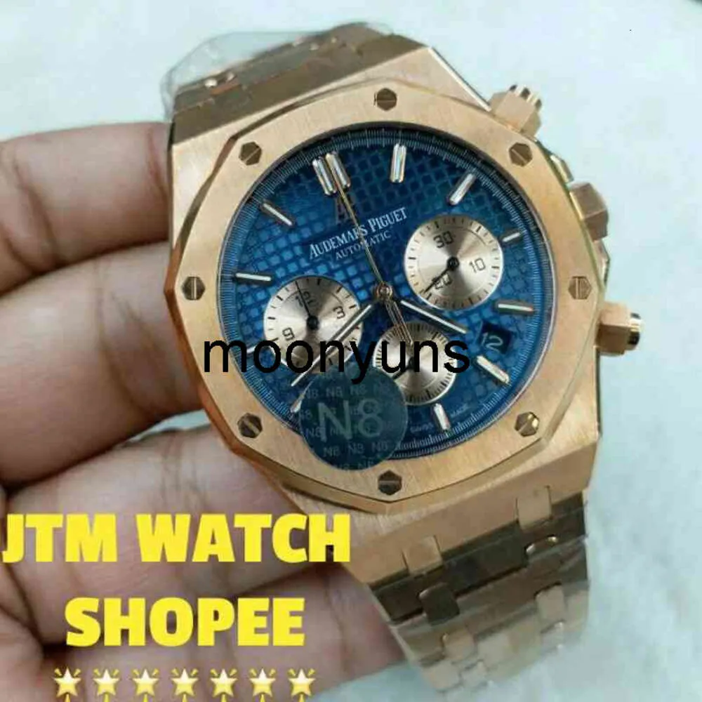 Piquet Audemar Luxury Watch for Men Mechanical Watches Pria Aud3m4r5 P1gu3t Chronograph Sapphire Swiss Eta En Brand Sport Wristatches high quality