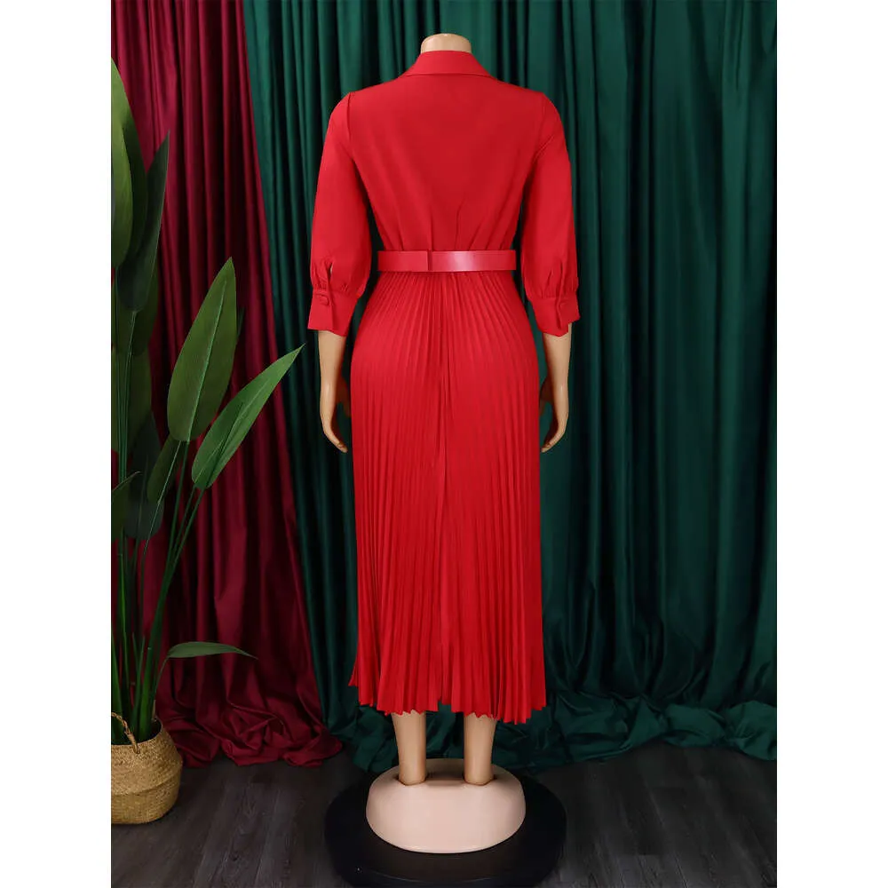 strapless open back dress Fianna Pleated Midi Dress - Claret Red Satin A-Line Dress