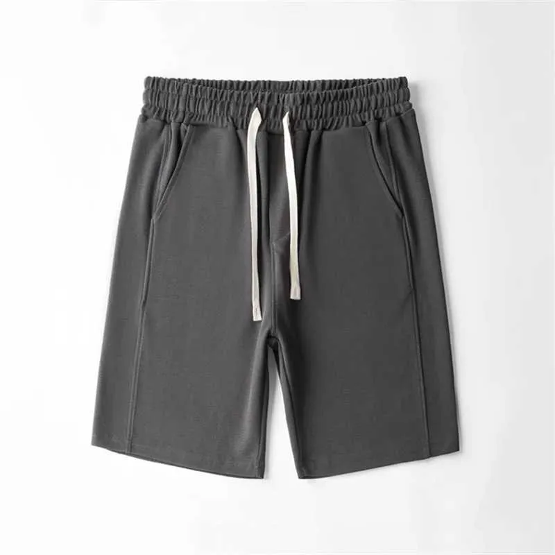Mens Sexy Invisible Double Zipper Open Crotch Casual Cotton Shorts
