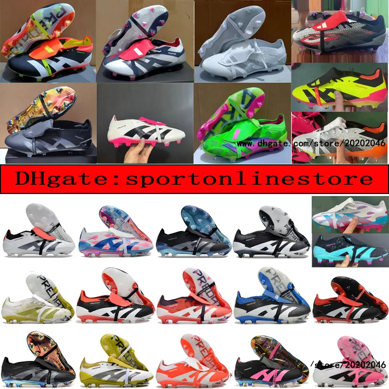 Senden mit Bag Quality Football Boots 30 -jähriges Jubiläum 24 Elite Zungenfalten klare Schnürsenkel FG Mens Fußball Stollen bequeme Training von Leder Fußballschuhen Kinder Kinder