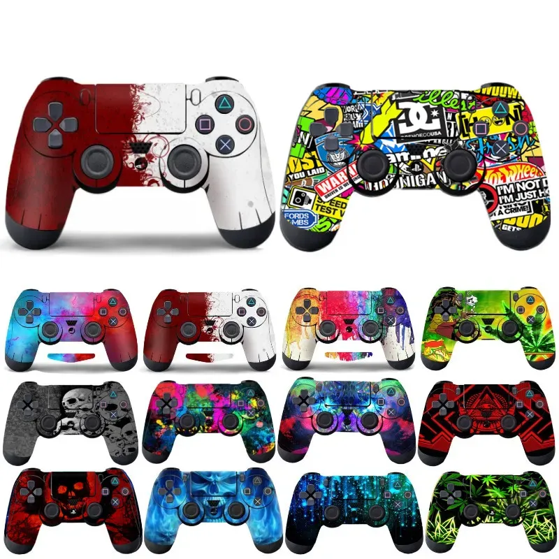 Joysticks NEW Style Skin Sticker For PlayStation 4 PS4 Gameing Controller Joystick Accessories Protective Stickers For SONY PS 4 Console