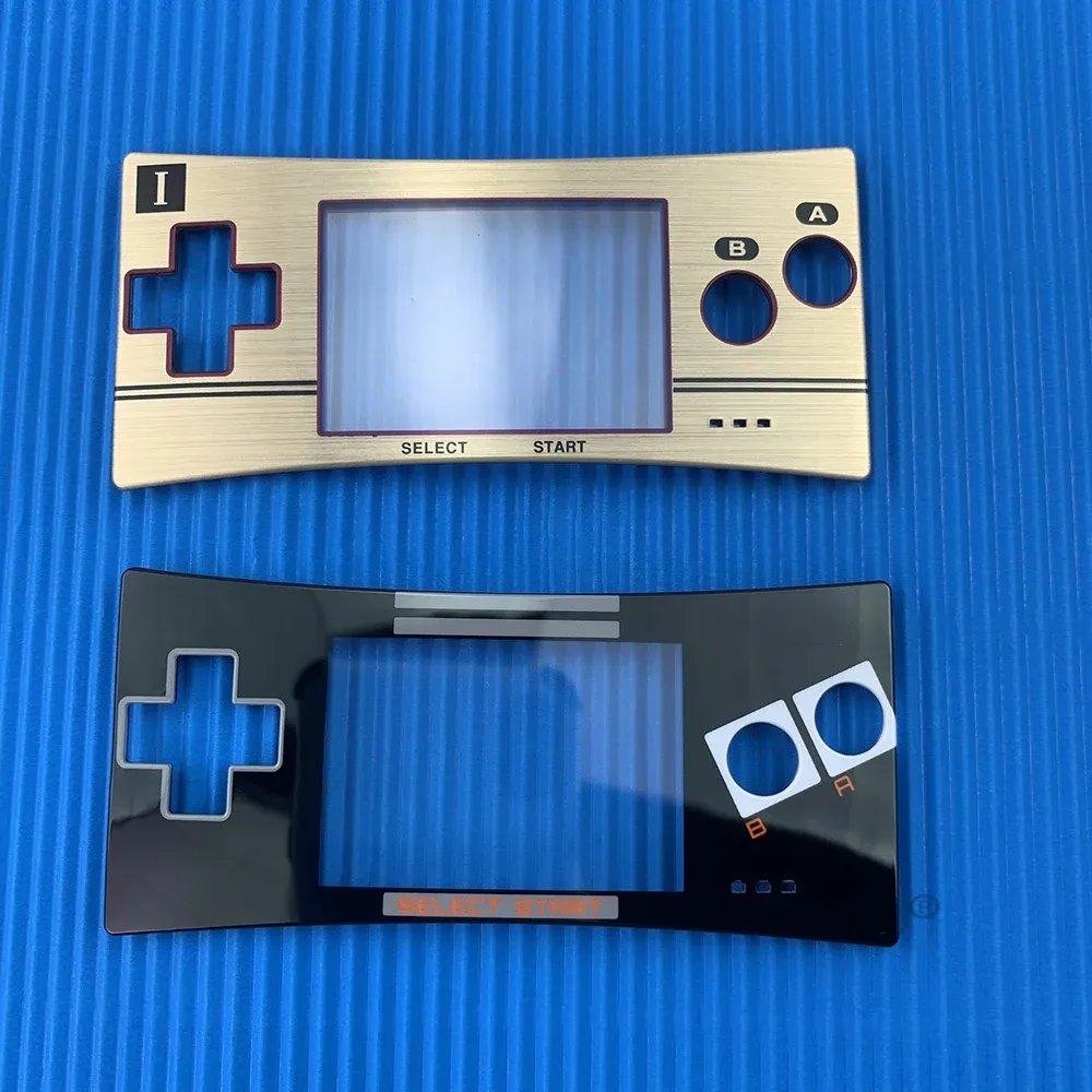 Speakers NEW For Nintendo GameBoy Micro Cover Limited Version Front Faceplate Cover For GBM System Front Shell Case Accessories