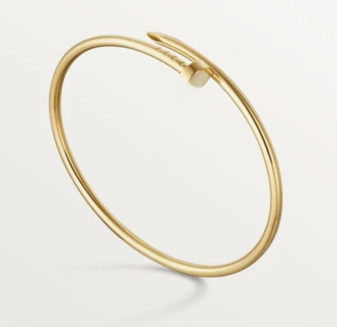 Bracelete da corrente de ouro Bracelete Jóias de luxo Acessórios para mulheres Titanium Aço de aço Processo de revestimento de ouro nunca desaparece A7206778