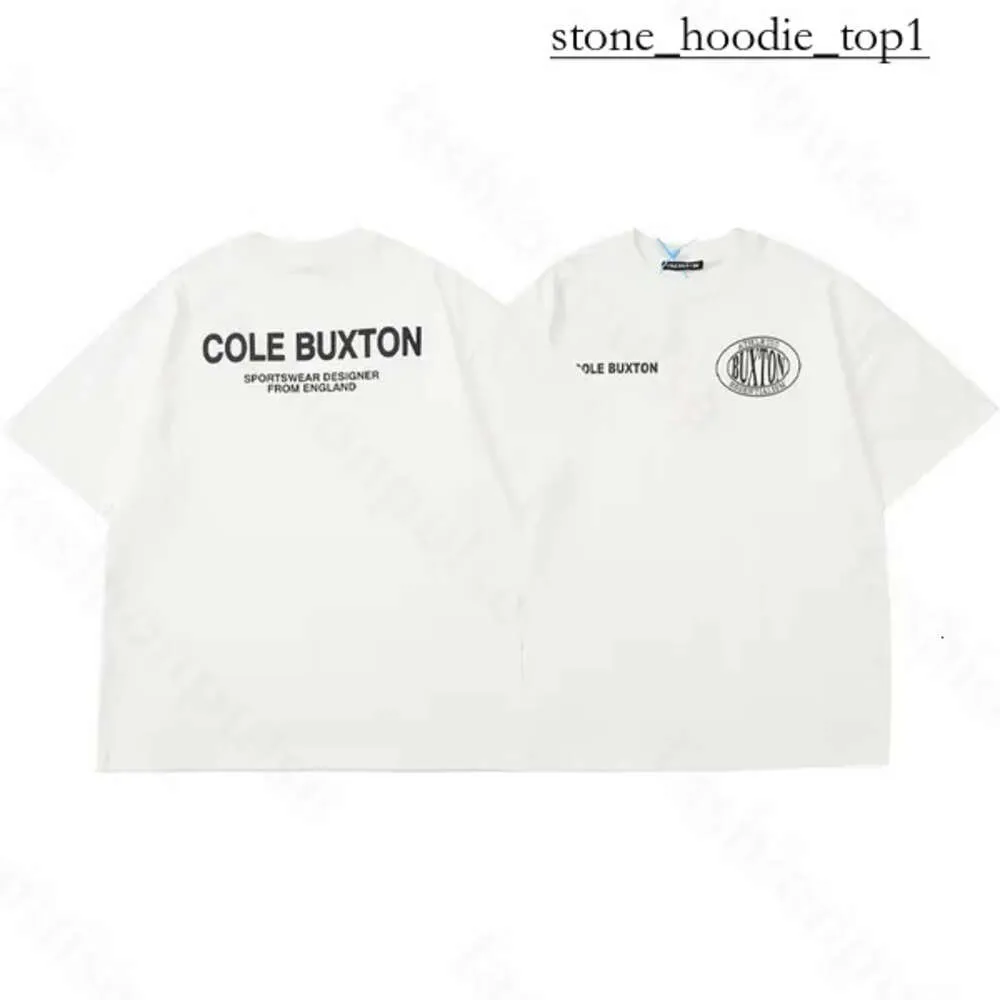 Cole Buxton 2024 Designer Sommer Herren-T-Shirts Streetwear Letter gedruckt Cole Casual Trendy Kurzarm Männer Frauen Cole Buxton T Shirt Europäische Größe S-2xl 3522