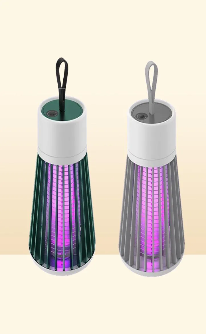 Pest Control Mosquito Killer Electric Shock Catcher Light Lure Lure Maison USB Charge Mosquito Killing Lamp5771124