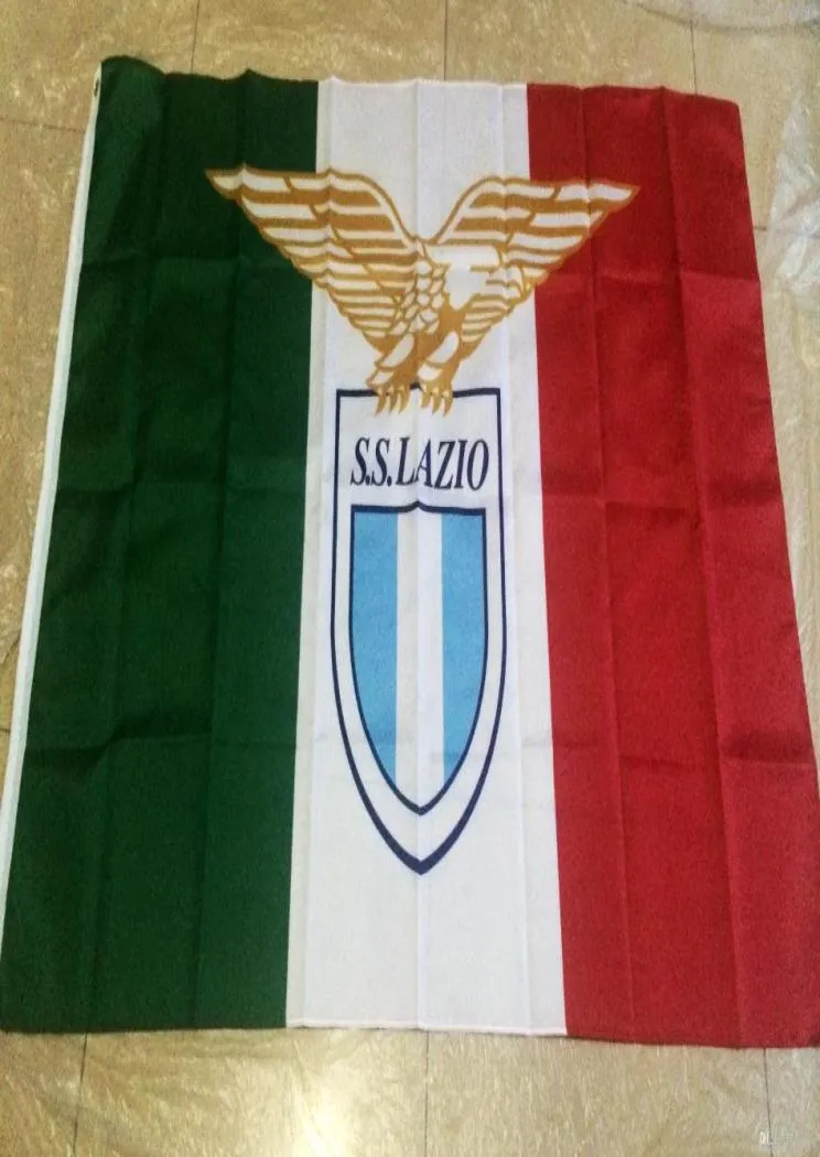 Италия SS Lazio Spa Flag 3x5ft 150x90cm Polyester Print