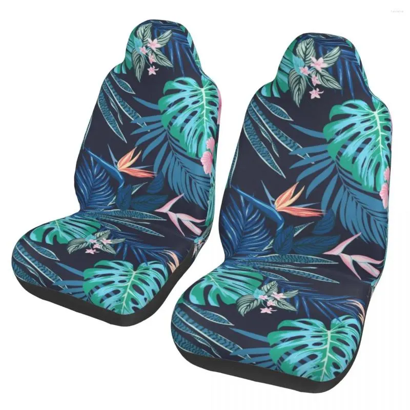 Araba koltuğu yaz tropikal palmiye, evrensel kapak otomatik iç otomatik yastık polyester avcılık bırakıyor