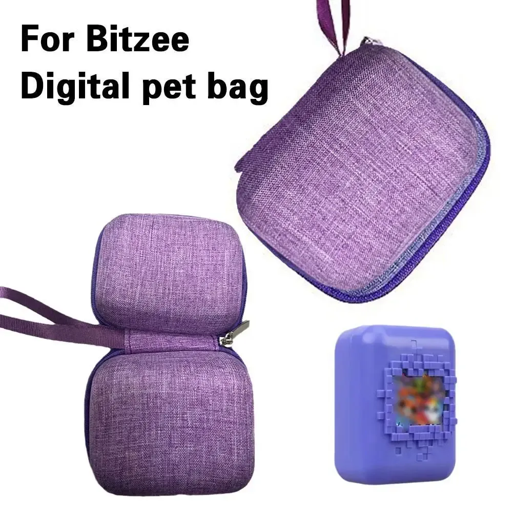 Przypadki 1PC EVA Hard -Noaring Case for Bitzee Interactive Toy Digital Pet Protective Work Odporne szokujące elementy sterowania gier Akcesoria do gier