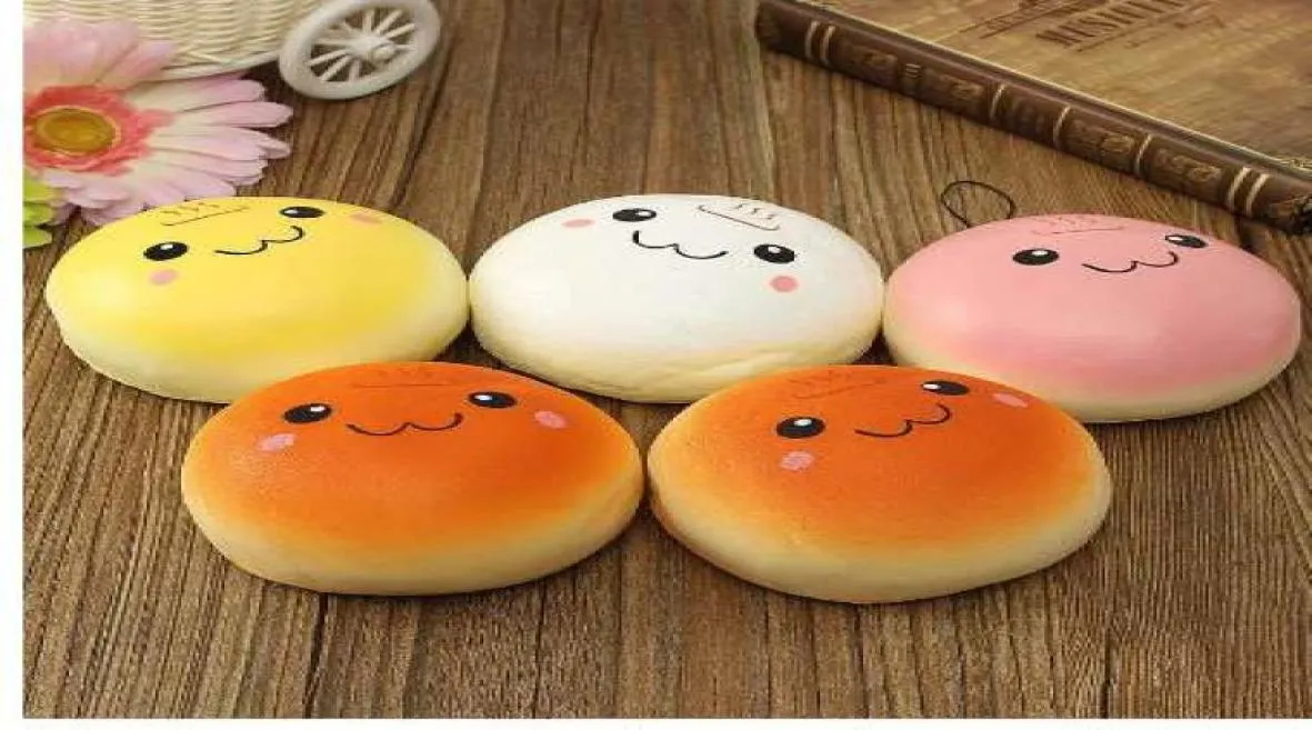 2pcs 10cm Bun Kawaii Jumbo Charms Straps Squishy Bag Pendants Baby Toy PhoneDecoration8302751