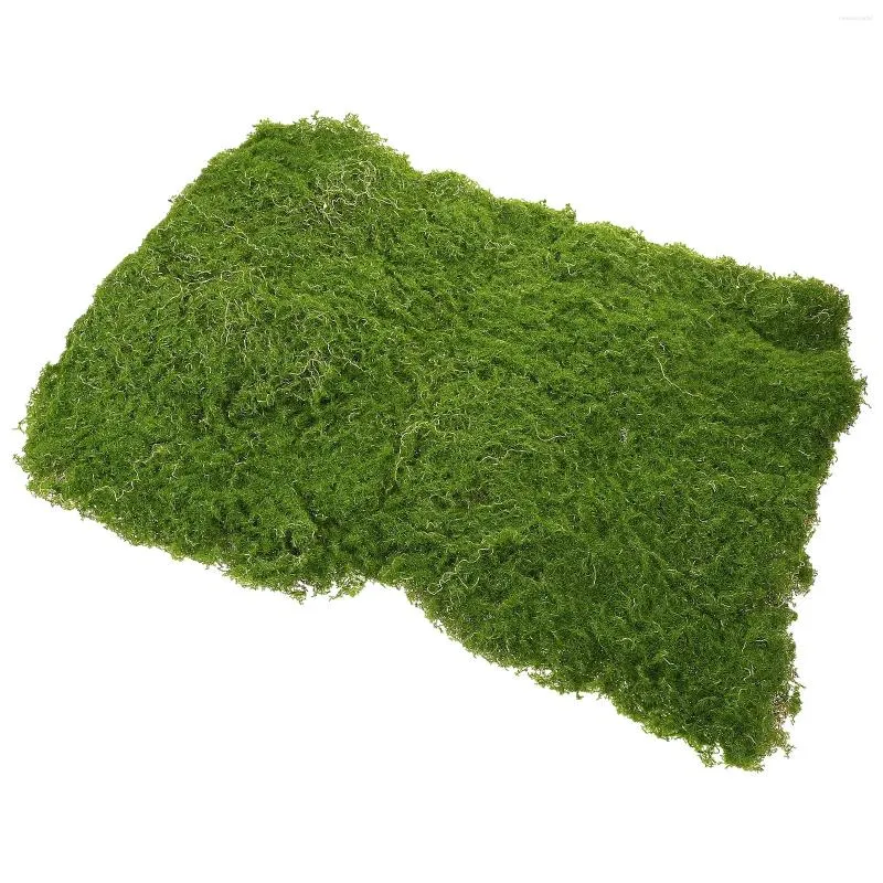 Decorative Flowers Artificial Moss DIY Grass Lawn Sand Table Model Decoration Turf For Fake Adorn Supply Plastic Mat Bonsai