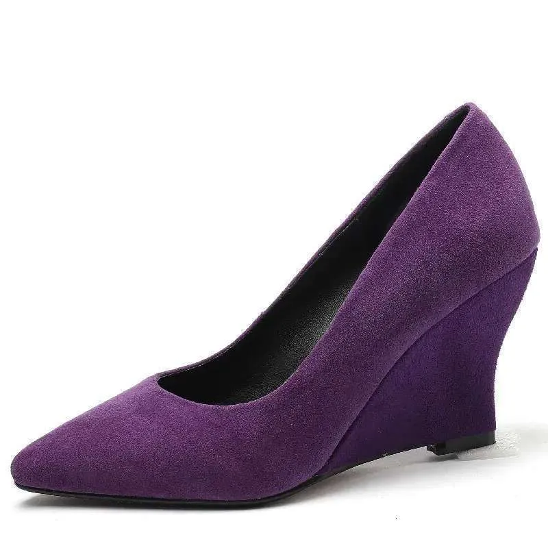 purple wedge dress shoes Lemonade Women Carrio Chunky Platform Wedges Purple Wedges 8.5 Purple